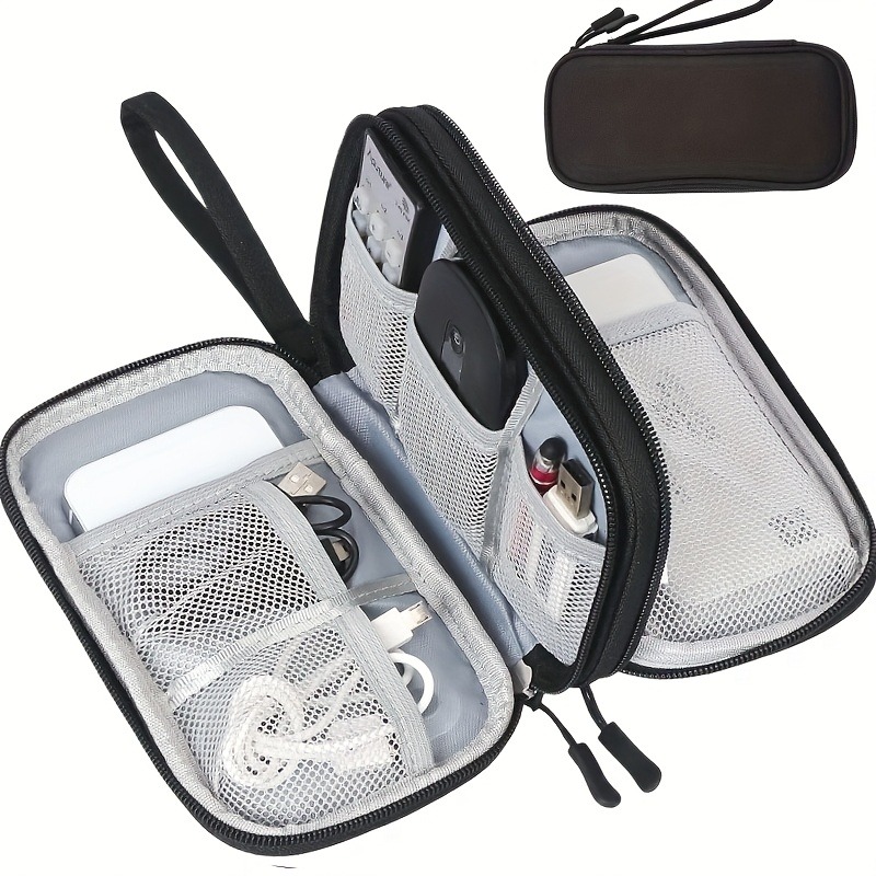 Travel Organizer Bag, Multi-Po - Travel Cable Organizer ulasan dan harga