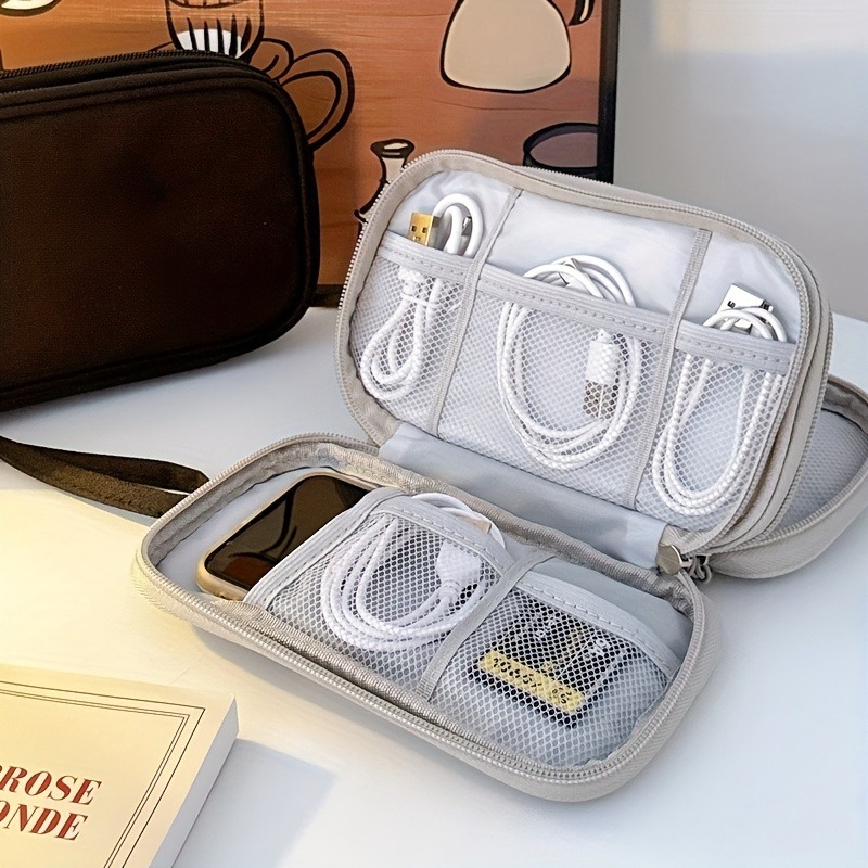 Travel Organizer Bag, Multi-Po - Travel Cable Organizer ulasan dan harga