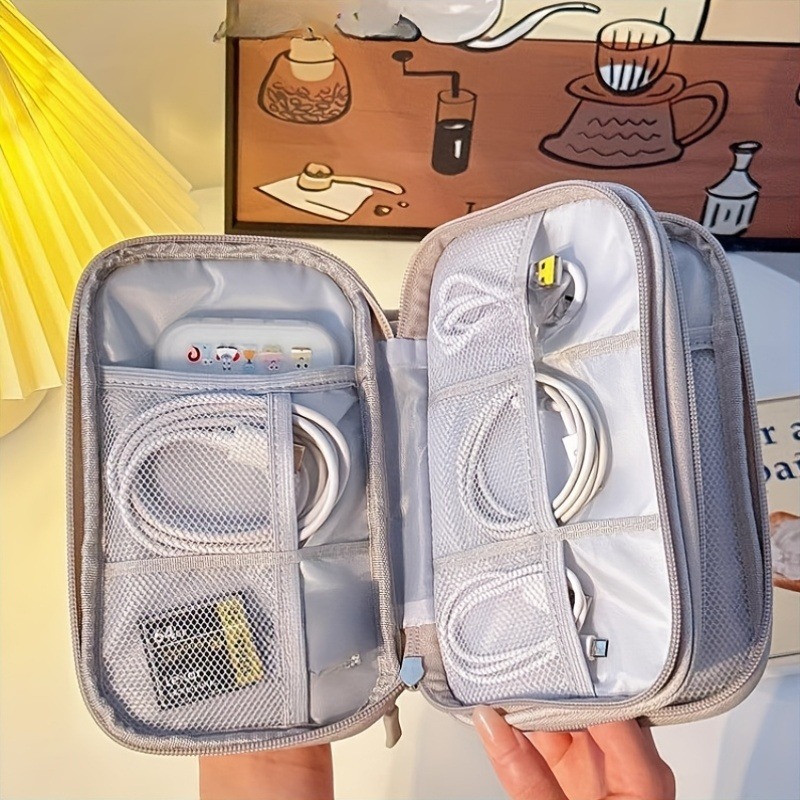 Travel Organizer Bag, Multi-Po - Travel Cable Organizer ulasan dan harga