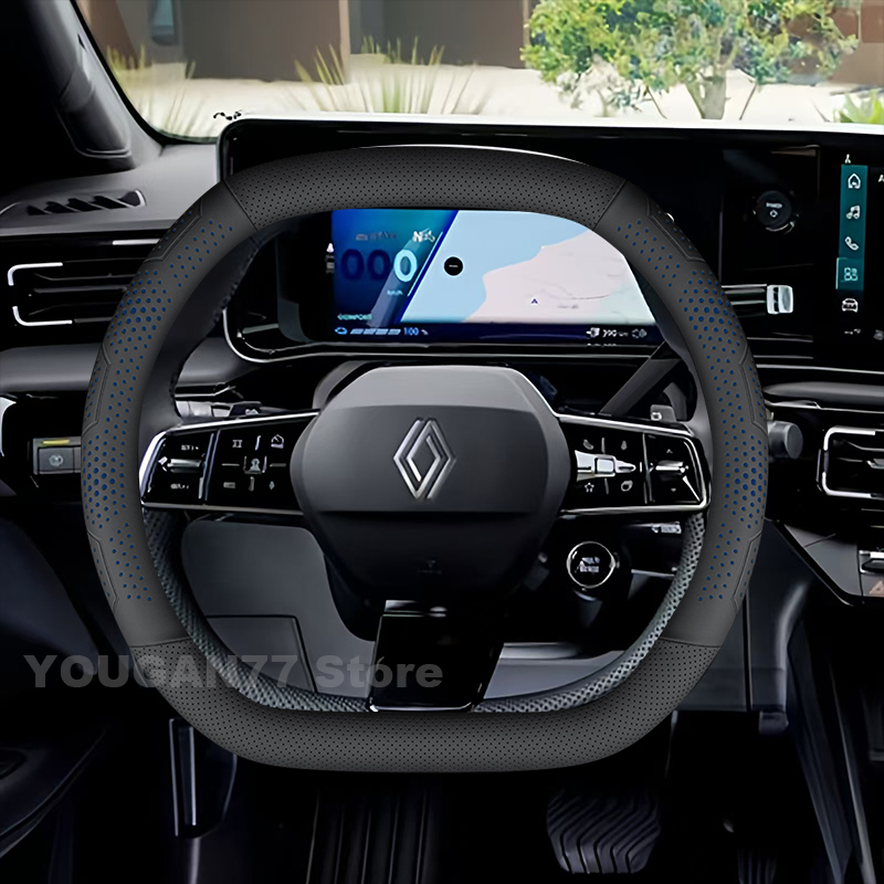 Leather Car Steering Wheel Cov - Tech Accessories Hub ulasan dan harga