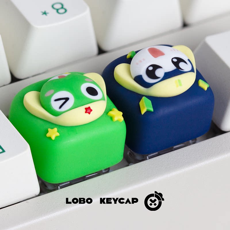 Keroro Themed Anime Keycaps Me - Tech Gaming Accessories ulasan dan harga