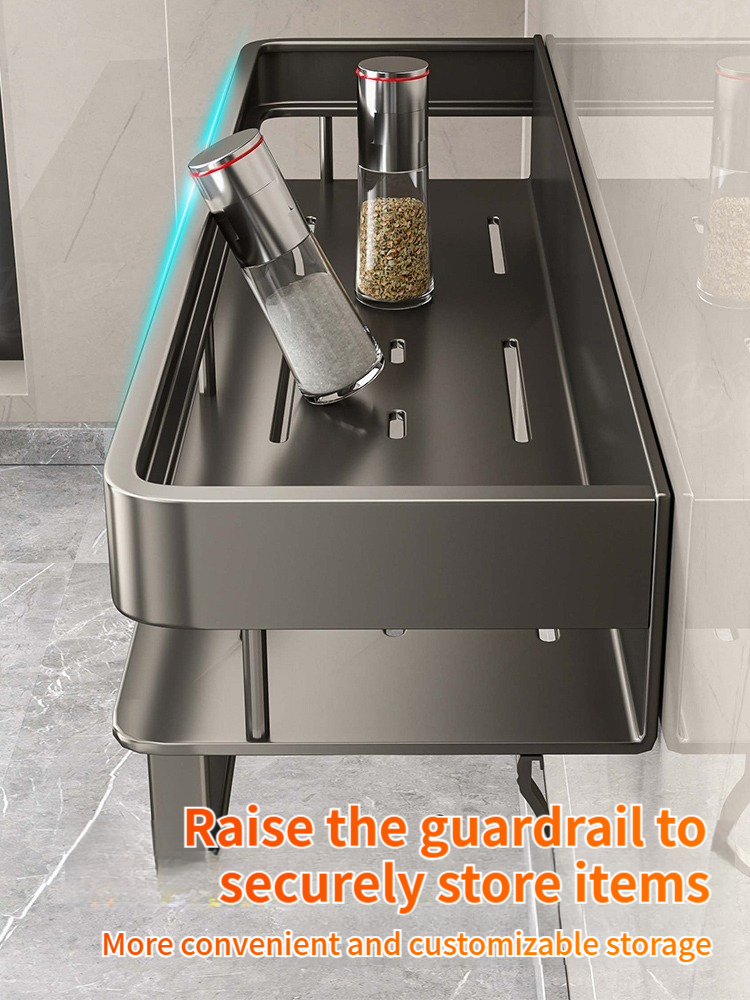 Aluminum Kitchen Rack Kitchen  - Tech Accessories Organizer ulasan dan harga
