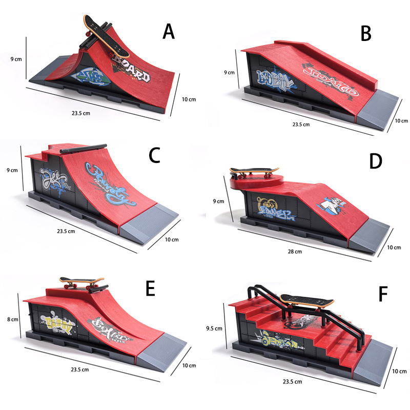 DIY Finger Skatepark 6-in-1 Se - Tech Deck Accessories ulasan dan harga