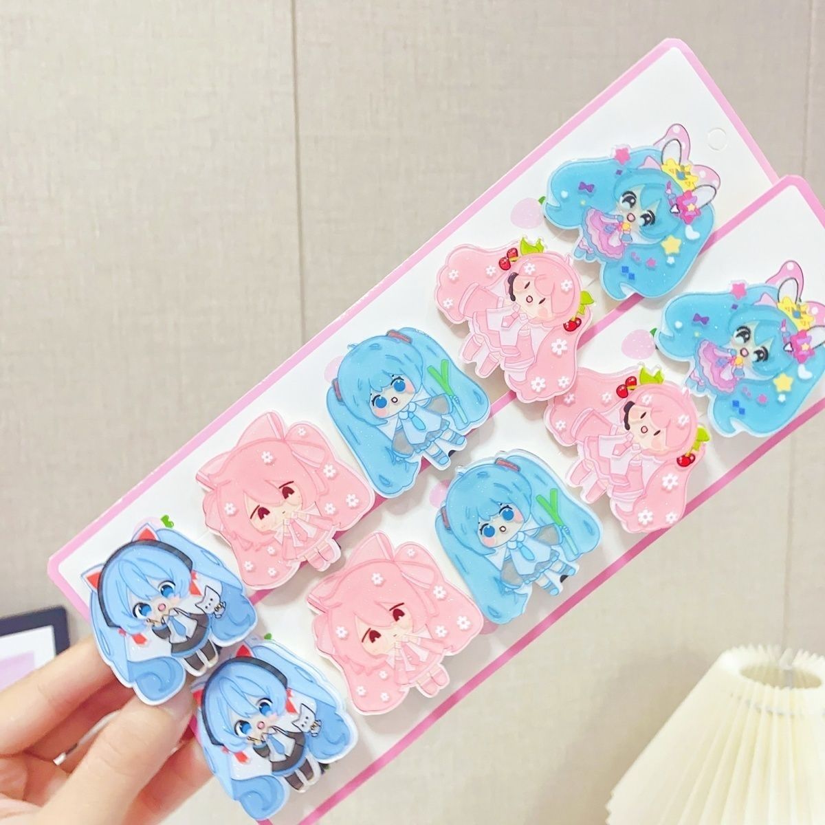 Hatsune Miku cartoon hair clip - Tech Hair Accessories ulasan dan harga