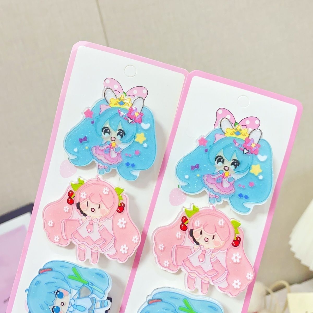Hatsune Miku cartoon hair clip - Tech Hair Accessories ulasan dan harga