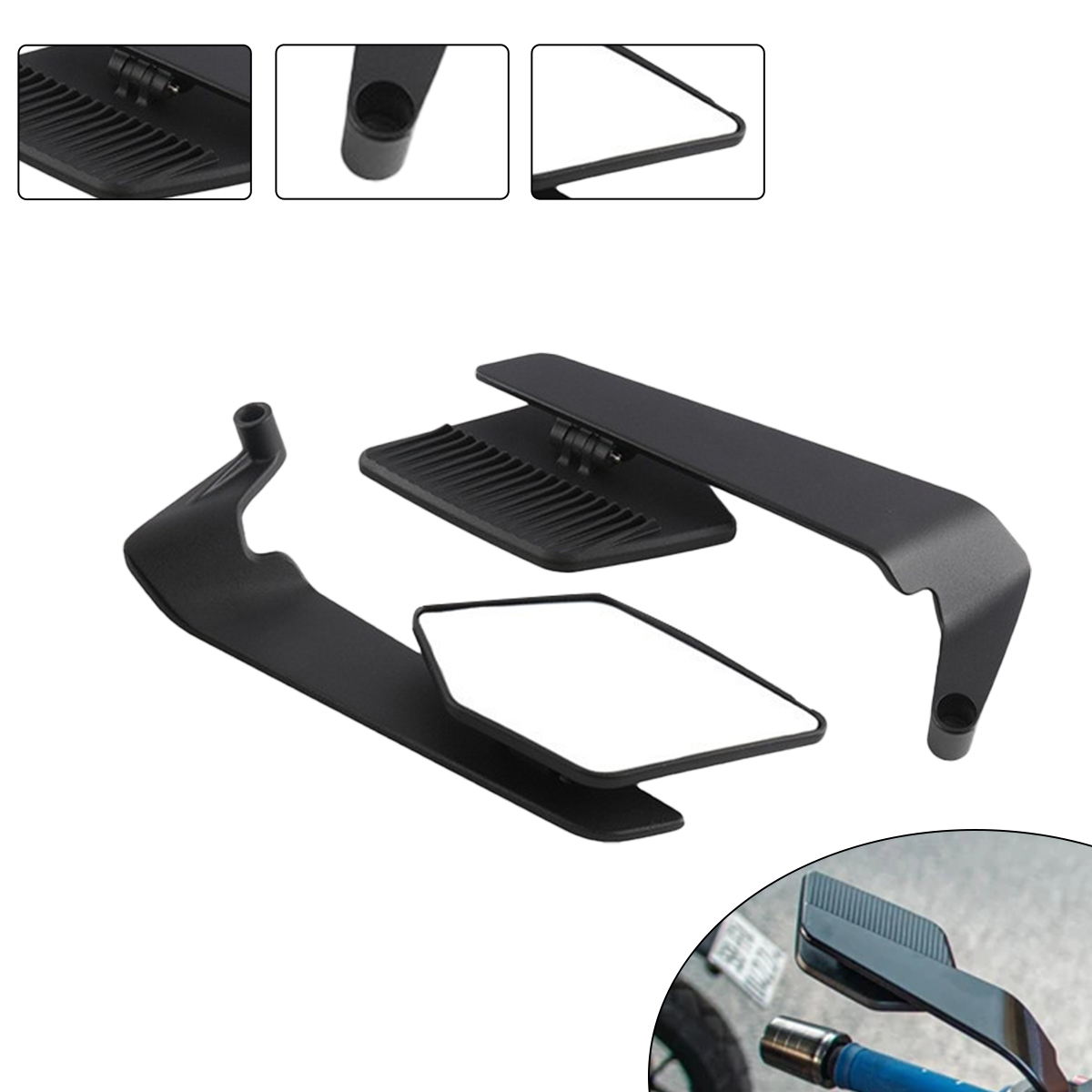 Motorcycle Mirrors Stealth max - Xmax Tech Max Accessories ulasan dan harga