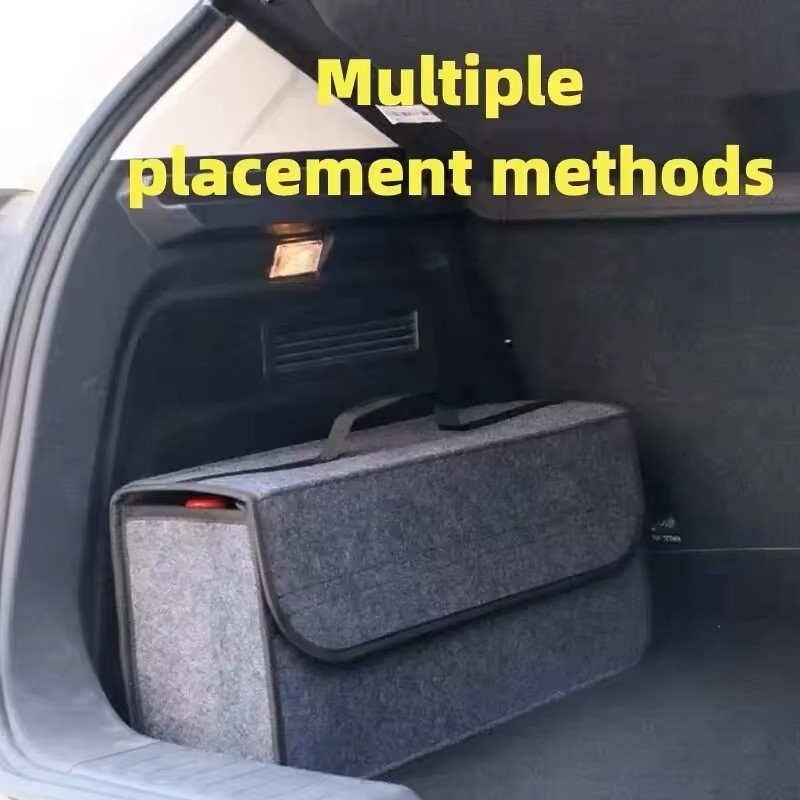 Car Trunk soft Organizer Felt  - Tech Accessories Organizer ulasan dan harga