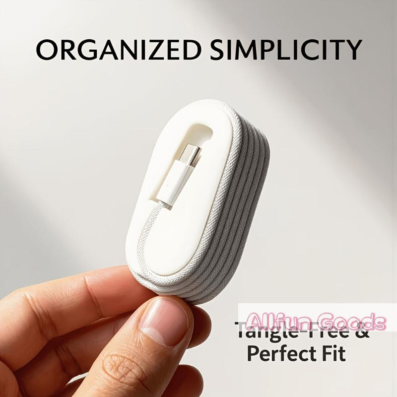[TG835]Portable Cable Winder O - Travel Cable Organizer ulasan dan harga