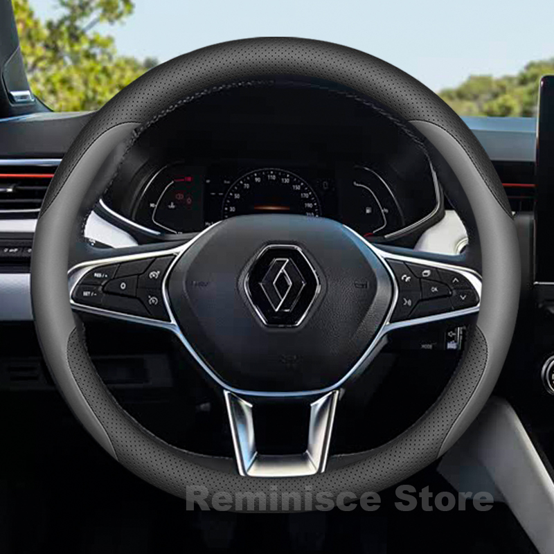 Leather Car Steering Wheel Cov - Tech Accessories Hub ulasan dan harga
