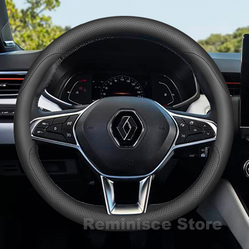 Leather Car Steering Wheel Cov - Tech Accessories Hub ulasan dan harga