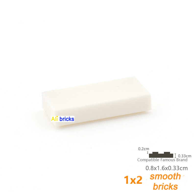 50pcs/lot 1x2 Tile Building Bl - Tech House Accessories ulasan dan harga