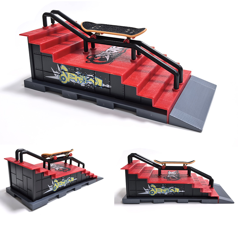 DIY Finger Skateboard Scene Ve - Tech Deck Accessories ulasan dan harga