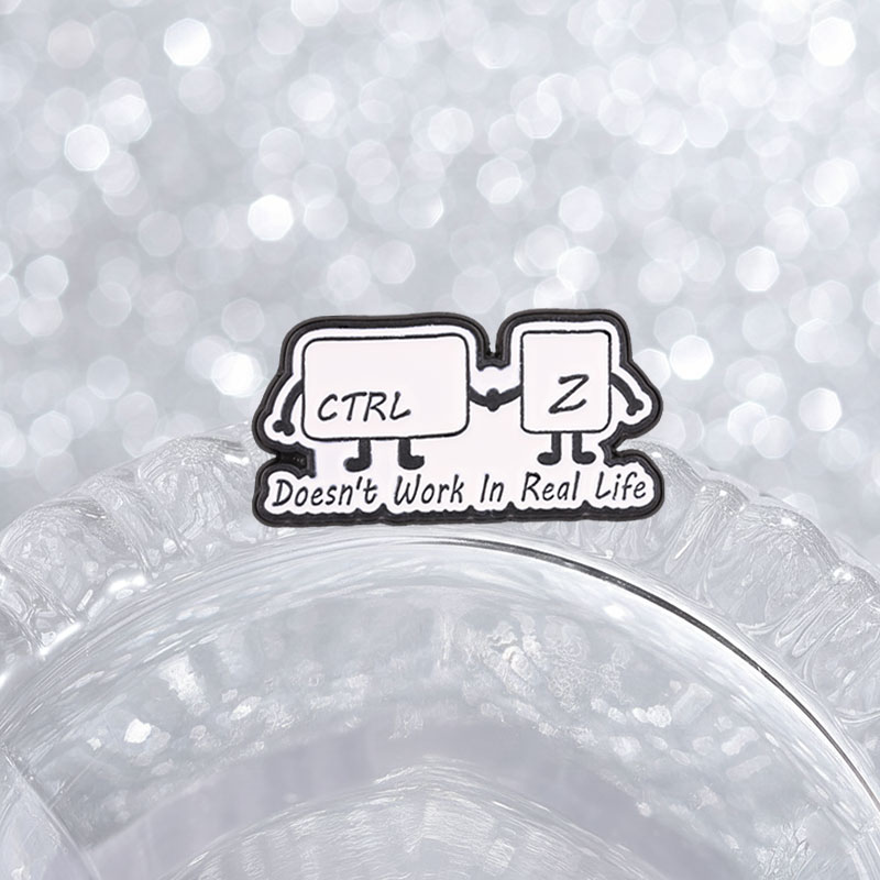 Funny Tech Meme Enamel Pins Ct - Tech Accessories For Work ulasan dan harga
