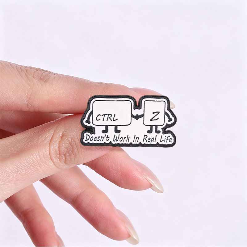 Funny Tech Meme Enamel Pins Ct - Tech Accessories For Work ulasan dan harga