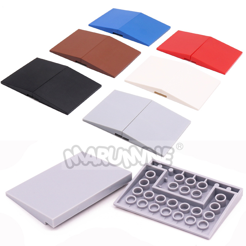 10PCS MOC City Brick Roof 6x8  - Tech House Accessories ulasan dan harga