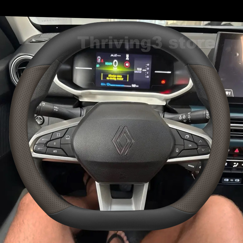 Leather Car Steering Wheel Cov - Tech Accessories Hub ulasan dan harga