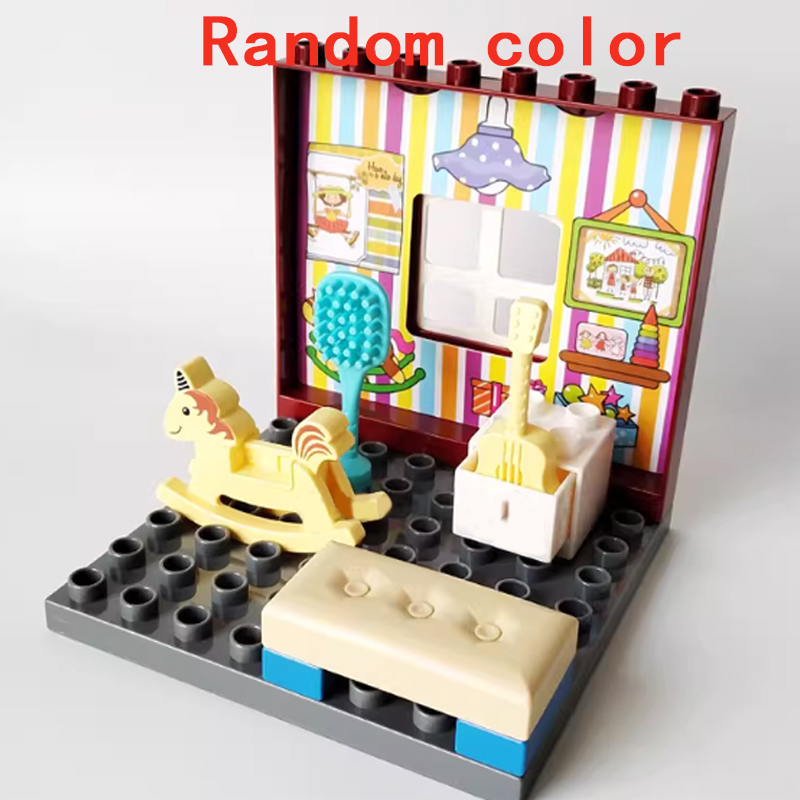 Large Building Blocks Scene Ac - Tech House Accessories ulasan dan harga