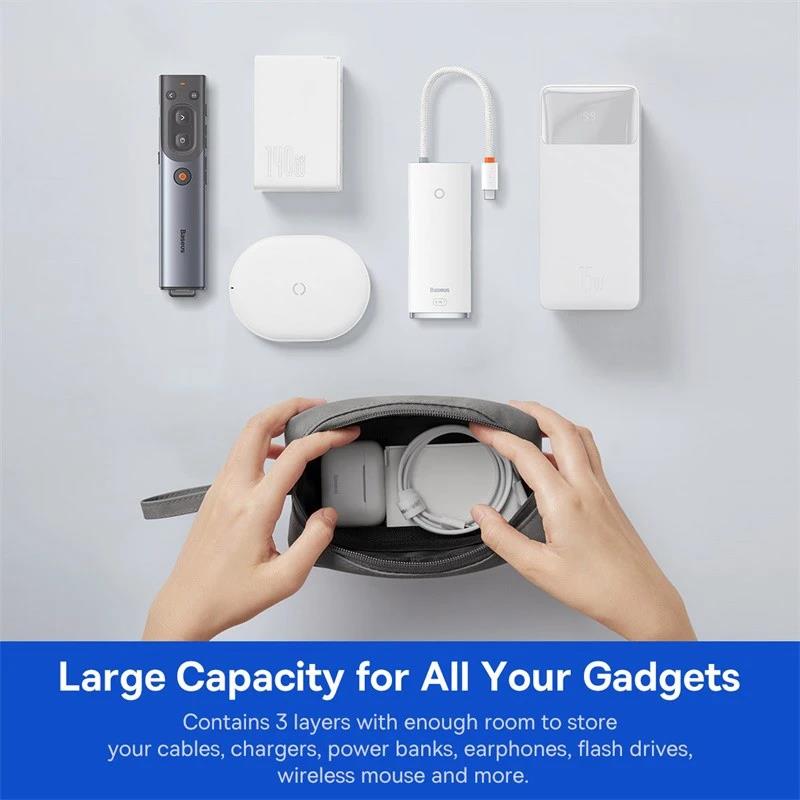 Portable Phone Waterproof Bag  - Travel Cable Organizer ulasan dan harga