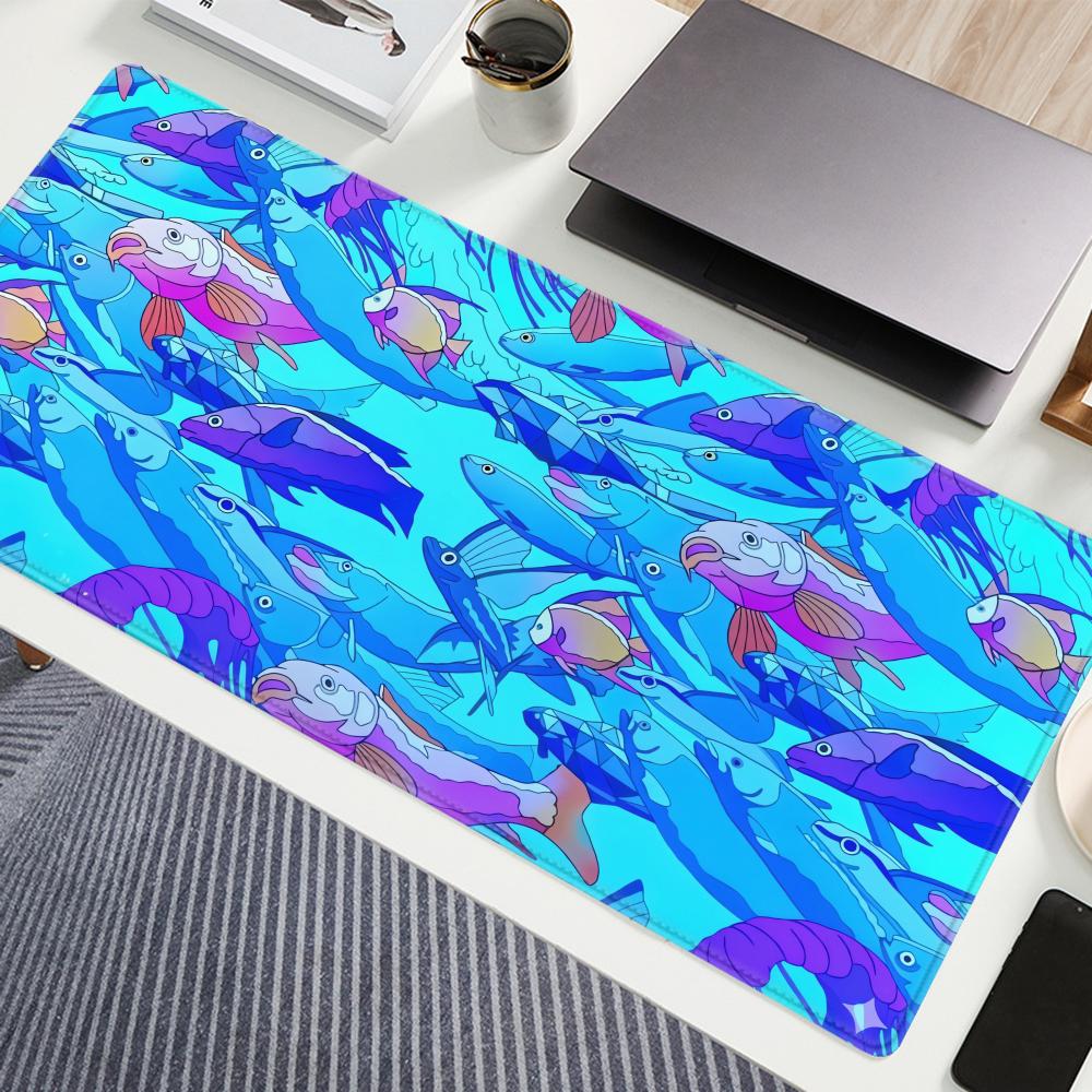 HD Printing Fish Rubber Mouse  - Tech Accessories Desk ulasan dan harga